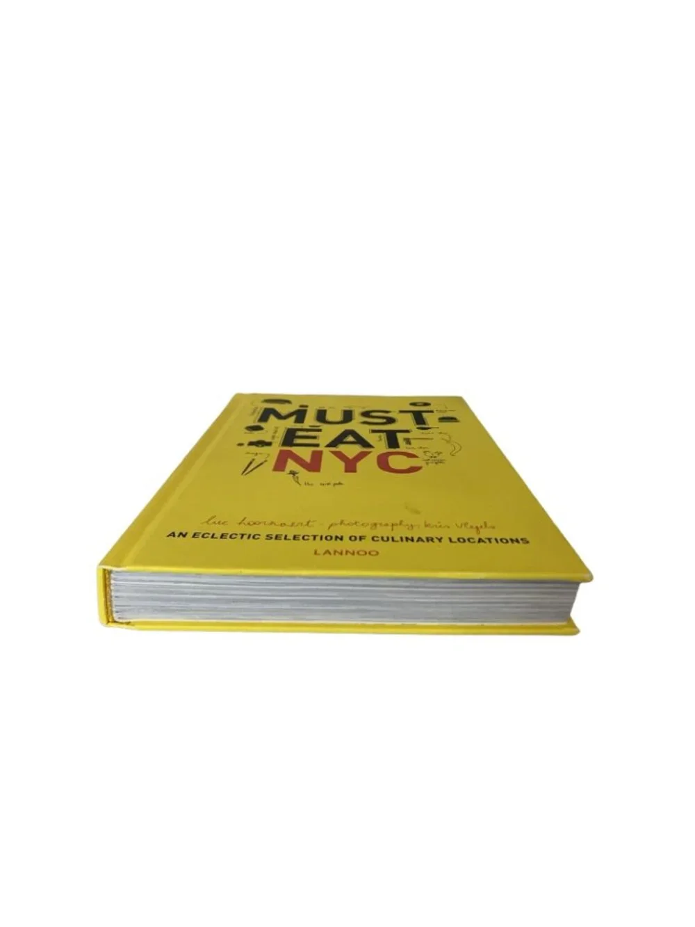 Must Eat NYC Cookbook Luc Hoornaert New York Food Guide Hardcover